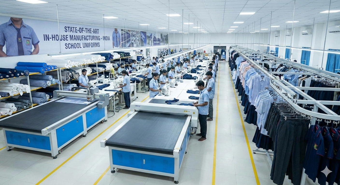 Modern manufacturing facility