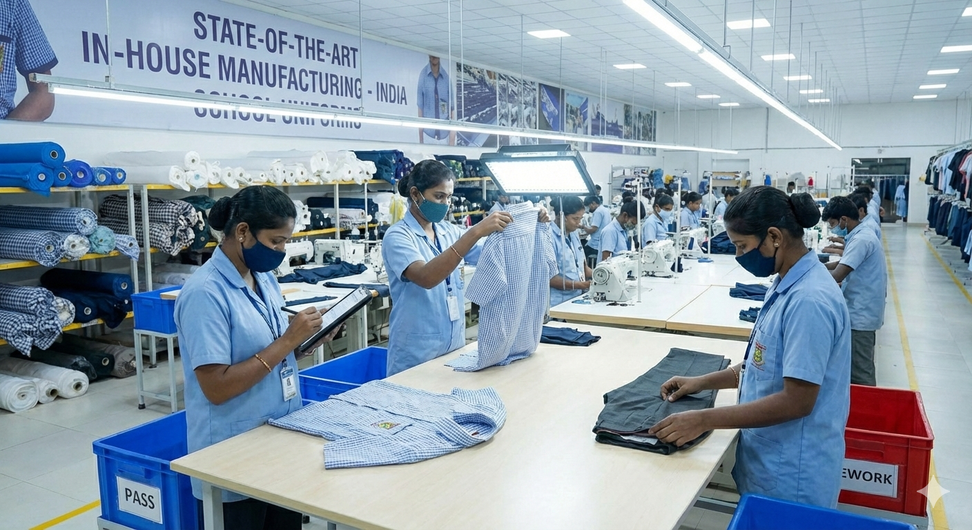 Modern manufacturing facility