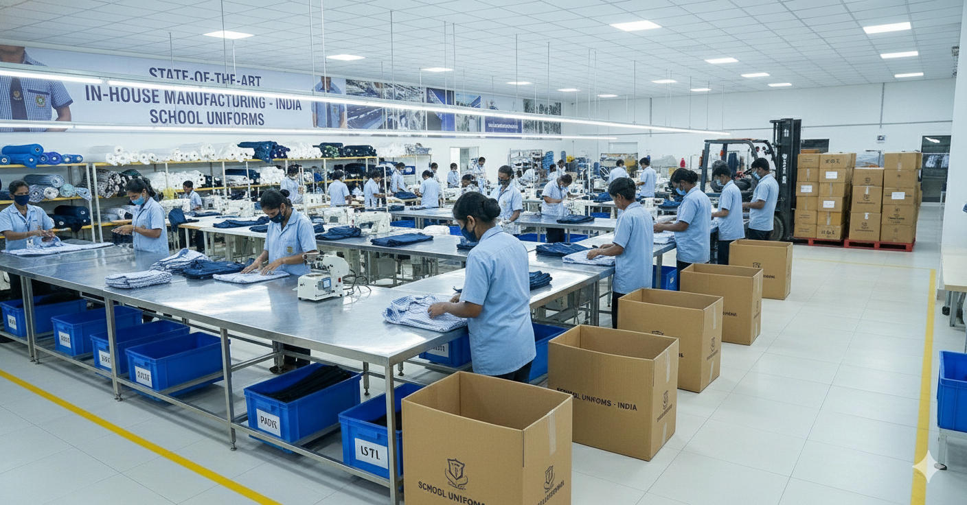 Modern manufacturing facility